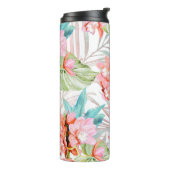 Pix Dezines Orchid Isle, Orange Cymbidium Thermosbecher (Nach links gedreht)