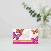 Pix Dezines Papillon/Mitzvah Platzkarten (Stehend Vorderseite)