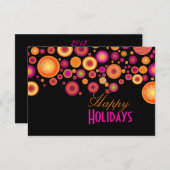 Pix Dezines Retro Frische Weihnachtsschmuck|Kalend Einladung (Vorne/Hinten)