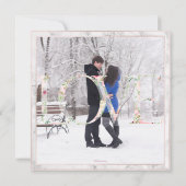 Pix Dezines RETT DATE|BLUSH PINK FUN SCRIPT+MARBLE Save The Date (Rückseite)