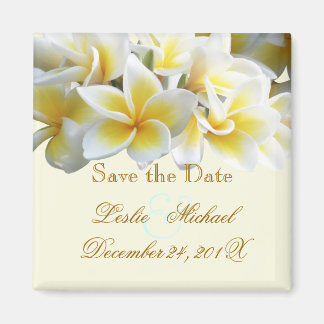 Pix Dezines Rett Date, Plumeria Lei Magnet