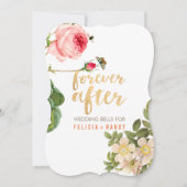 Pix Dezines Rose Garten Einladung (Vorderseite)