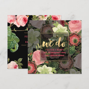 Pix Dezines Rose Garten Einladung