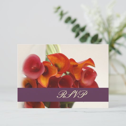 Pix Dezines RSVP Karte (Stehend Vorderseite)