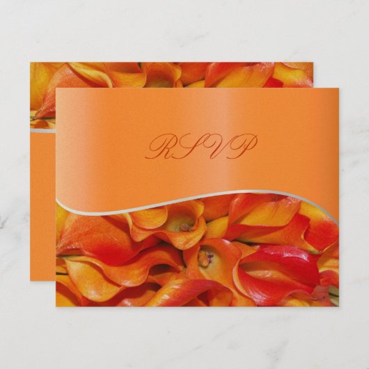 Pix Dezines RSVP Karte (Vorne/Hinten)