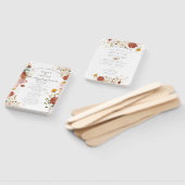 Pix Dezines Rustikales Wasserfarbenfall Garten Blu Fächer (Non-assembled)