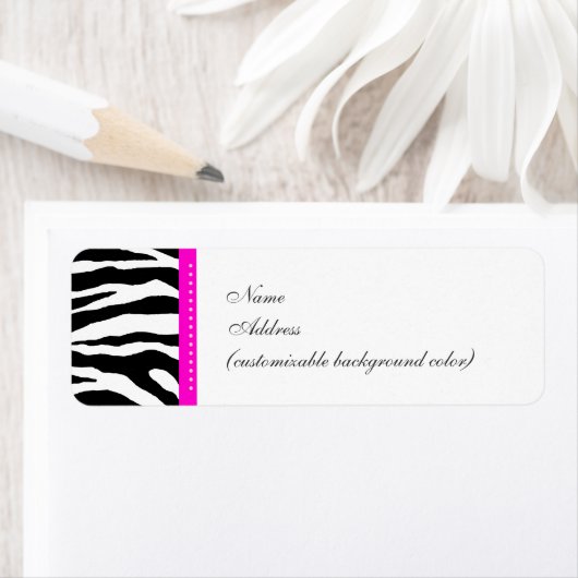 Pix Dezines Safari, weiß + schwarz, Zebra (Insitu)