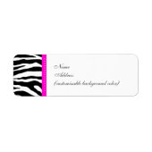 Pix Dezines Safari, weiß + schwarz, Zebra (Vorne)