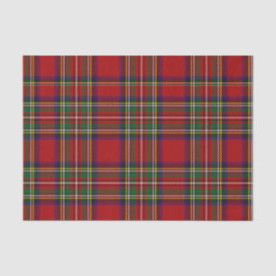 Pix Dezines-Stewart-Tartan Seidenpapier