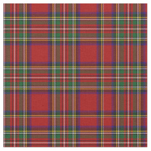 Pix Dezines-Stewart-Tartan Stoff