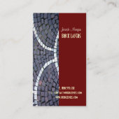 Pix Dezines Stonemasons, Steinarbeiter Visitenkarte (Rückseite)