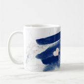 Pix Dezines Trauzeugin|Blush Pink+Navy Kaffeetasse (Links)