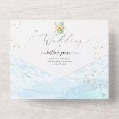 Pix Dezines Tropical Paradise Beach Event All In One Einladung (Rückseite)