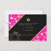 Pix Dezines uAwg grunge stars/Bat Mitzvah Einladung (Rückseite)