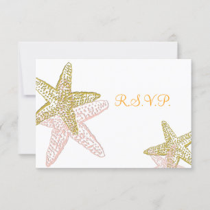 Pix Dezines uAwg, Seestern für 12x18 RSVP Karte