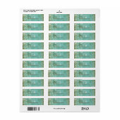 Pix Dezines Vintag Damask Spitzen / Aqua (Vorne)