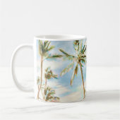 Pix Dezines Vintag Hawaiian Beach Kaffeetasse (Links)