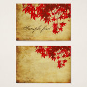 Pix Dezines Vintager japanischer Ahorn, Fall (Vorne & Hinten)