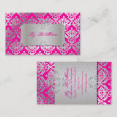 Pix Dezines Vintager Sabindamast Visitenkarte (Vorne/Hinten)