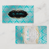 Pix Dezines Vintager Sabindamast Visitenkarte (Vorne/Hinten)