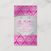 Pix Dezines Vintager Sabindamast Visitenkarte (Rückseite)