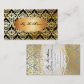 Pix Dezines Vintager Sabindamast Visitenkarte (Vorne/Hinten)