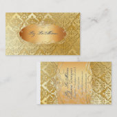 Pix Dezines Vintager Sabindamast Visitenkarte (Vorne/Hinten)