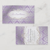 Pix Dezines Vintager Sabindamast Visitenkarte (Vorne/Hinten)