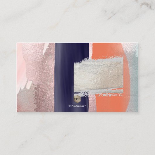 Pix Dezines Wasserfarbe, Platzkarten der Modernen (Rückseite)