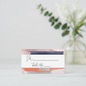 Pix Dezines Wasserfarbe, Platzkarten der Modernen  (Stehend Vorderseite)