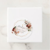 Pix Dezines Watercolor Marsala Liebe Roter Herbst Geschenkanhänger (Beispiel)