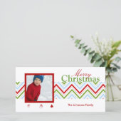 Pix Dezines Zickzack Weihnachten (Stehend Vorderseite)