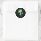 Pixar Inside Out Ekel Ew No Ching St Patrick's Runder Aufkleber (Tasche)