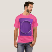 "Pixar Style Cheerful Cat StickeBasic Dunkler T -  T-Shirt (Vorne ganz)