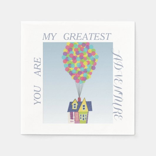 Pixar Up Filmserviette Serviette (Vorderseite)