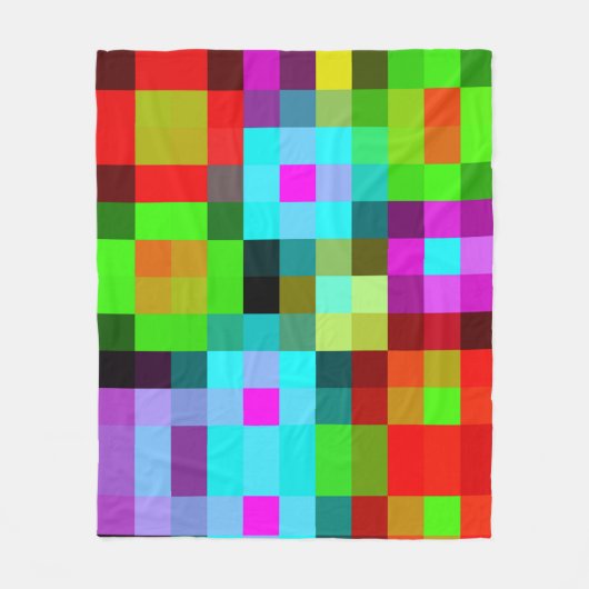 pixated Fleece Blanket (Vorderseite)