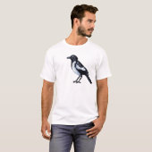 Pixated Magpie T-Shirt (Vorne ganz)