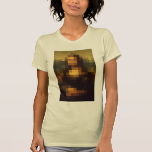 Pixated Mona Lisa 3 T-Shirt