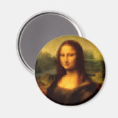 Pixated Mona Lisa Magnet (Vorderseite/Rückseite)