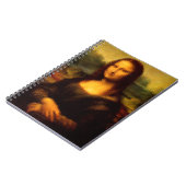 Pixated Mona Lisa Notizblock (Linke Seite)