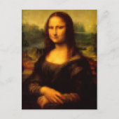 Pixated Mona Lisa Postkarte (Vorderseite)