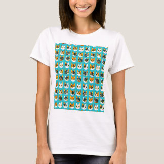 Pixated Tabby Cat T-Shirt