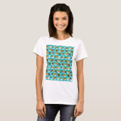 Pixated Tabby Cat T-Shirt (Vorne ganz)