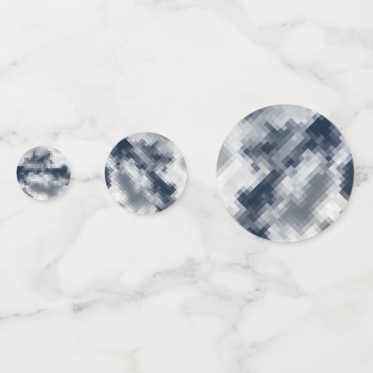 pixated Table Confetti Konfetti (Rückseiten)