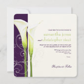 PixDezin calla lilies/DIY Hintergrund Einladung (Rückseite)