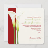 PixDezin calla lilies/DIY Hintergrund Einladung (Rückseite)