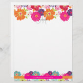 PixDezine Alegre Retro Briefbogen (Vorne/Hinten)