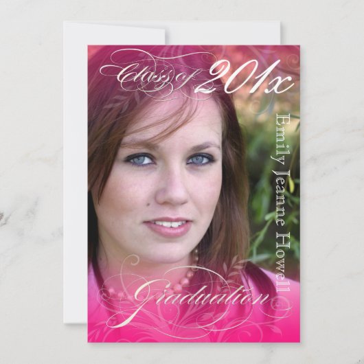 PixDezine Extravagant, 2011 Abschlüsse Einladung (Vorderseite)