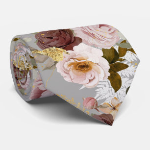 PixDezine H2 Burgundy Blush Rose Untergrund N Krawatte