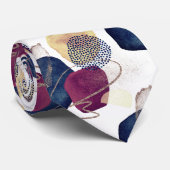 PIXDEZINE H2 MODERNE ABSTRAKTE BIO FORMEN KRAWATTE (Gerollt)